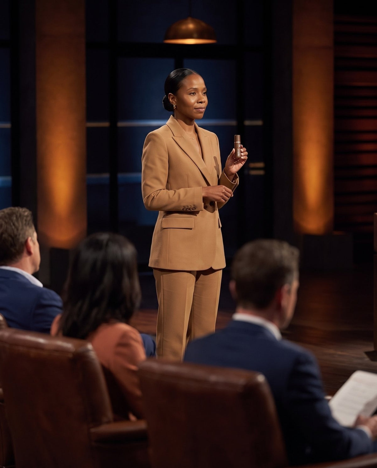 Tasha pitching rejen+ on national TV